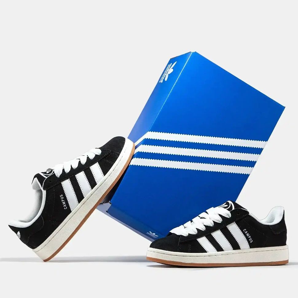 adidas Campus 00s Black White Gum