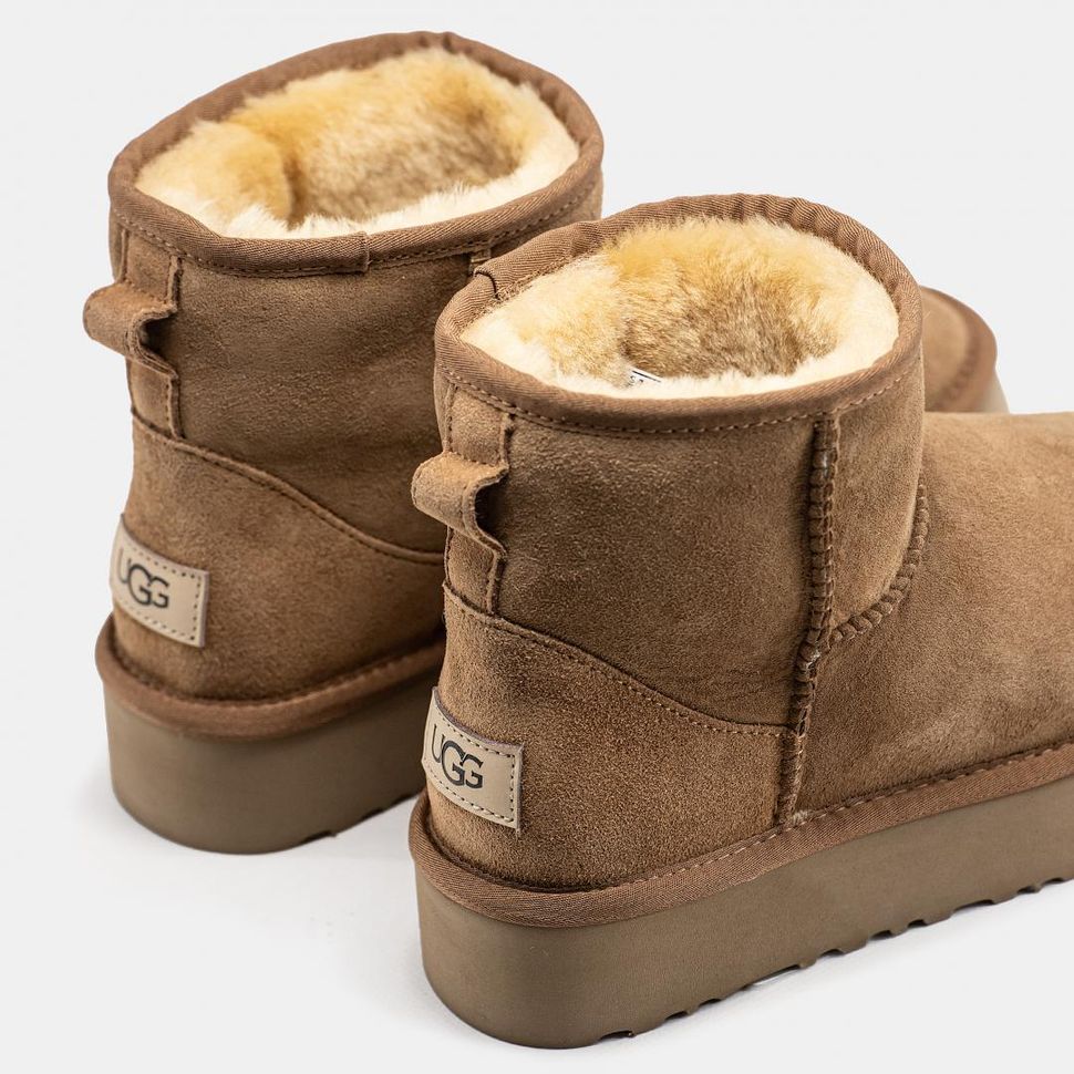 Зимние сапоги UGG Ultra Mini Platform Brown v2, 37