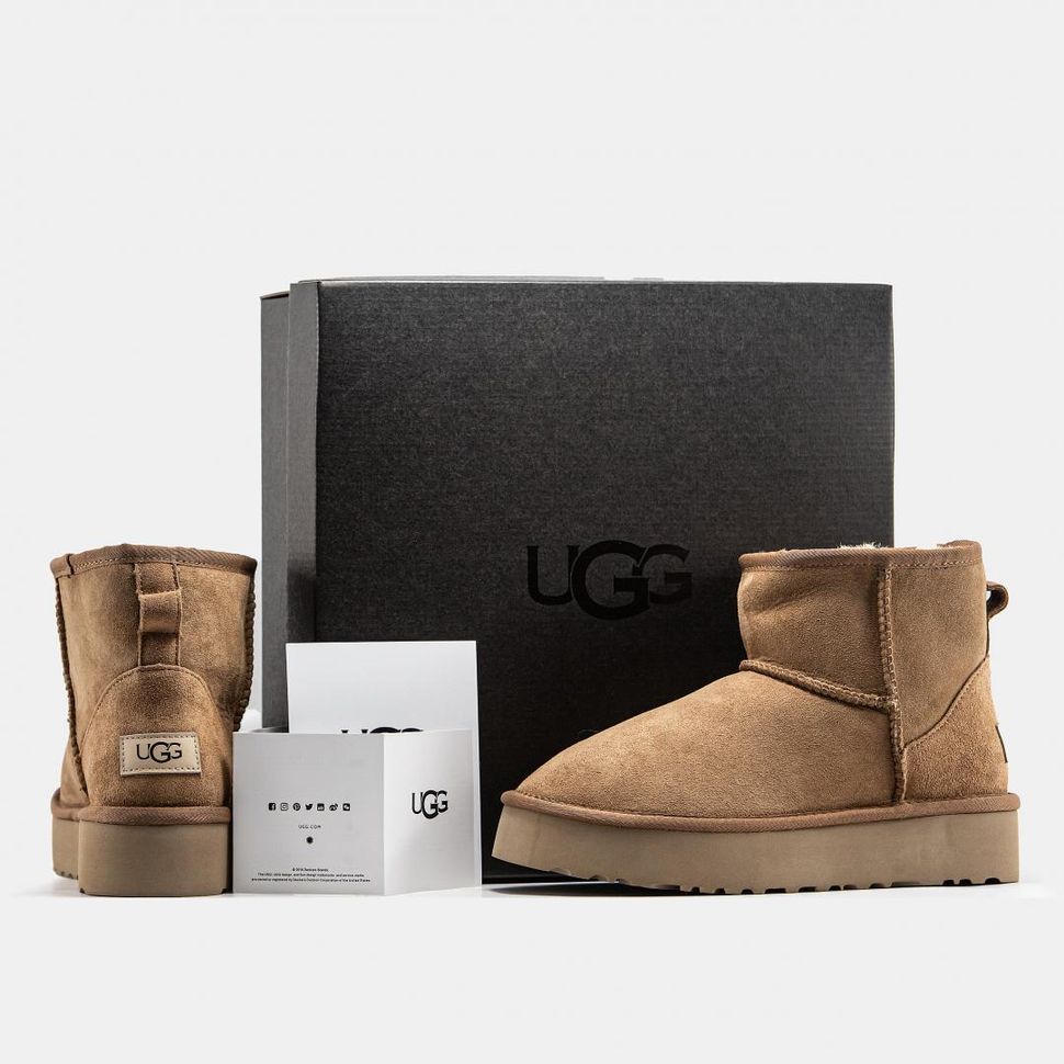 Зимові чоботи UGG Ultra Mini Platform Brown v2, 37