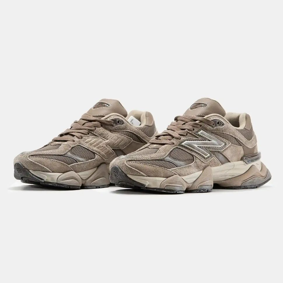 New Balance 9060 Brown Taupe Cream