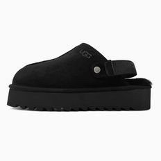 UGG Lanah Clog Platform Black