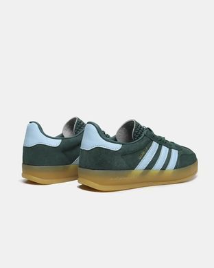 Adidas Gazelle Indoor Dark Green Light Blue, розмір 37