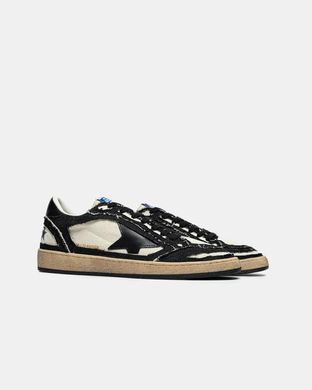 Кеды Golden Goose Ball Star Black White, 41
