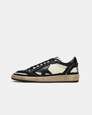 Кеды Golden Goose Ball Star Black White, 41