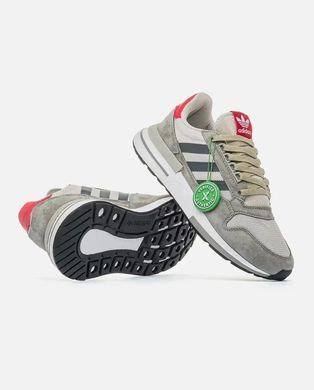 Adidas ZX 500 RM Grey Black Red, розмір 36