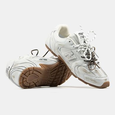 New Balance 530 x Miu Miu White Vintage Gum, 36