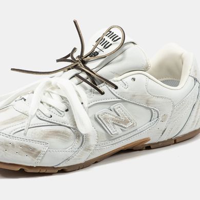 New Balance 530 x Miu Miu White Vintage Gum, 36