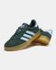Adidas Gazelle Indoor Dark Green Light Blue