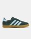 Adidas Gazelle Indoor Dark Green Light Blue, розмір 37
