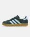 Adidas Gazelle Indoor Dark Green Light Blue