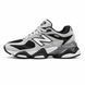 New Balance 9060 Light Gray Black Termo, 37