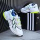 Кросівки Adidas Ozweego White Green 8939 фото 6