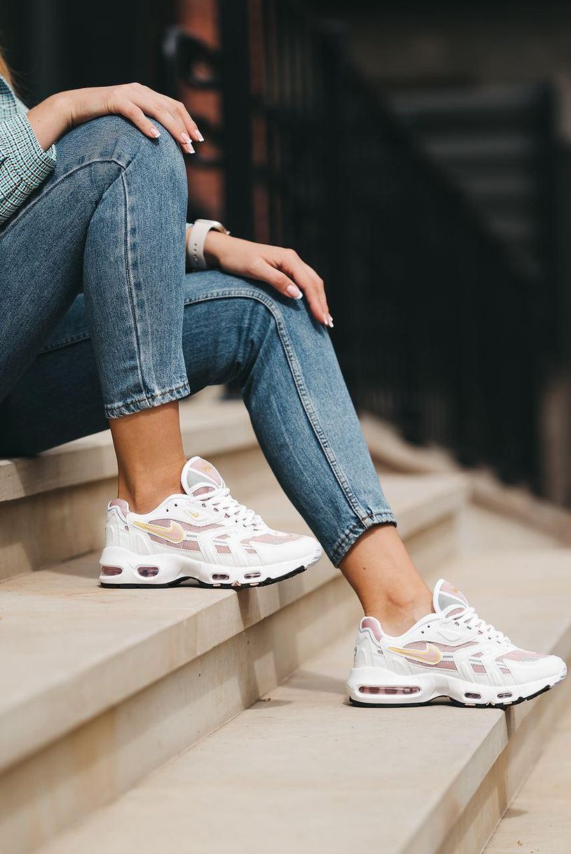 Кросівки Nike Air Max 96 White Red 621 фото