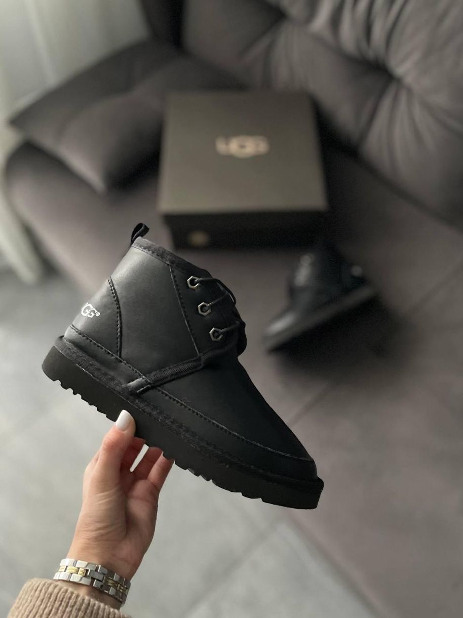 UGG Neumel Leather Black