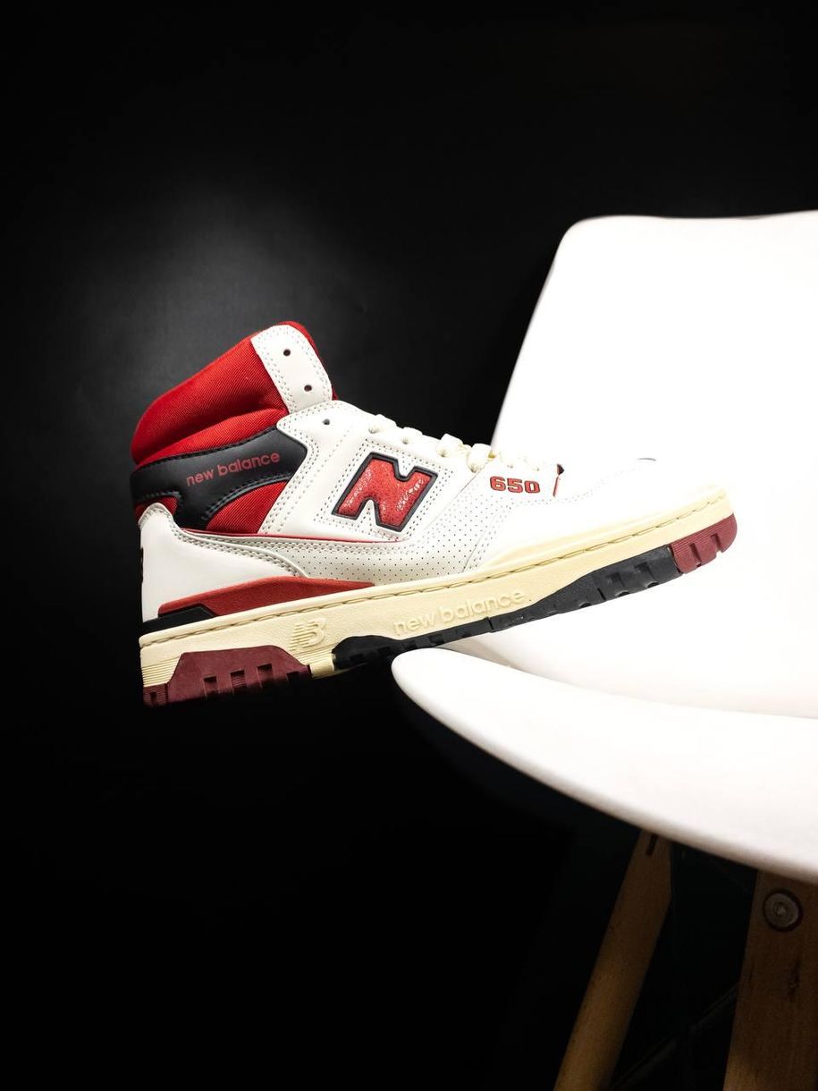 Кроссовки New Balance 650 Hight Red 8446 фото