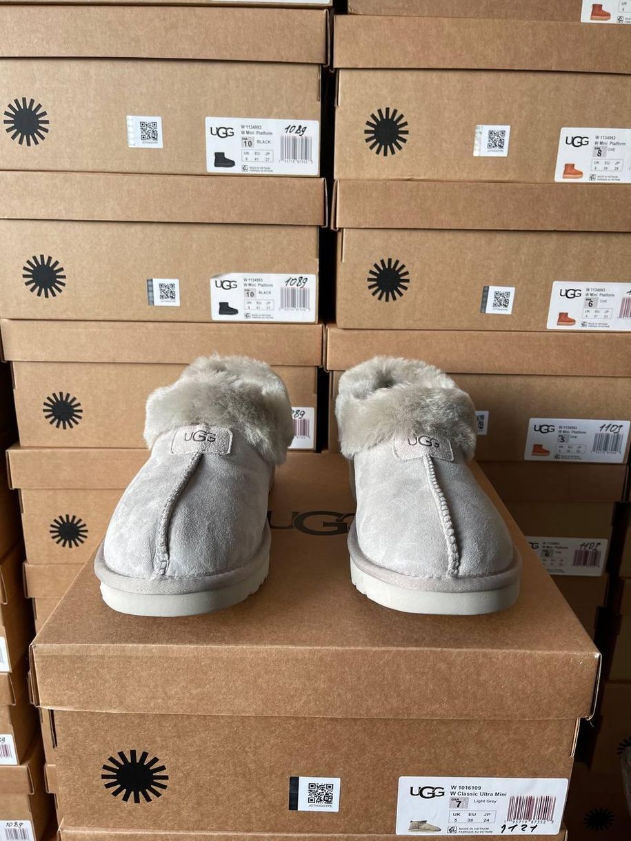 Зимние сапоги Ugg Coquette Light Grey, 36