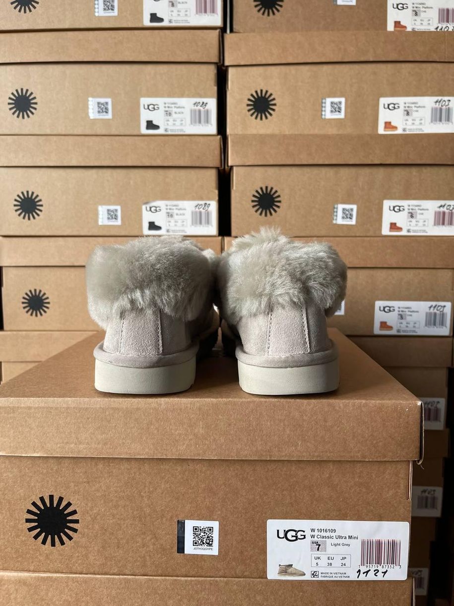 Зимние сапоги Ugg Coquette Light Grey, 36