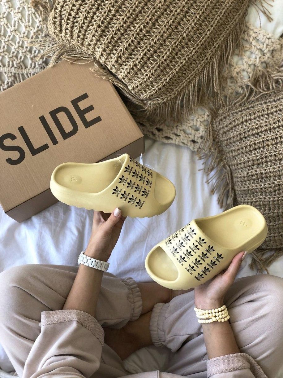 Шльопанці Adidas Yeezy Slide Logo 3308 фото