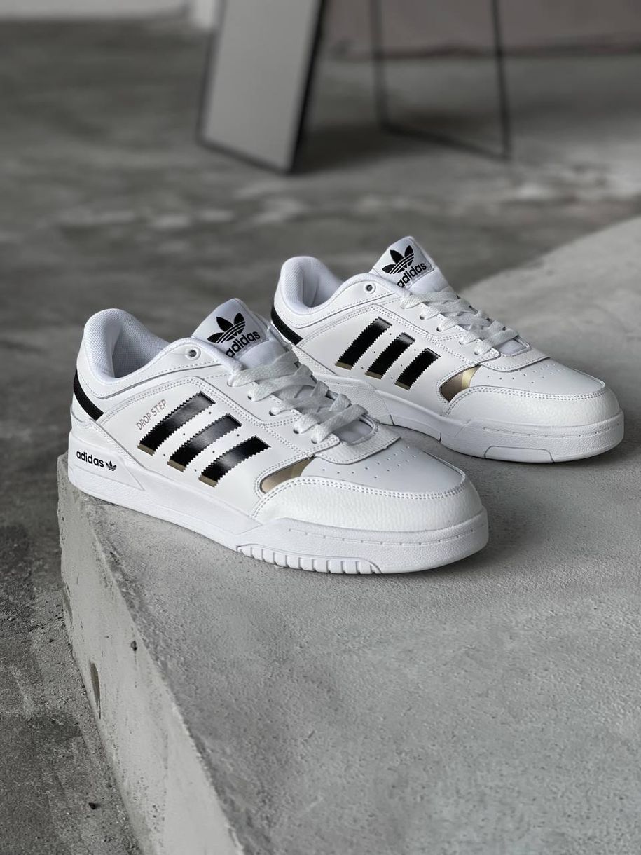 Кросівки Adidas Drop Step White Low 2366 фото