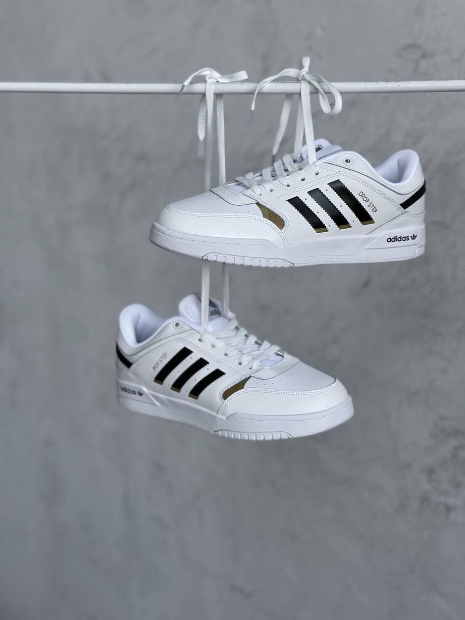 Кросівки Adidas Drop Step White Low 2366 фото