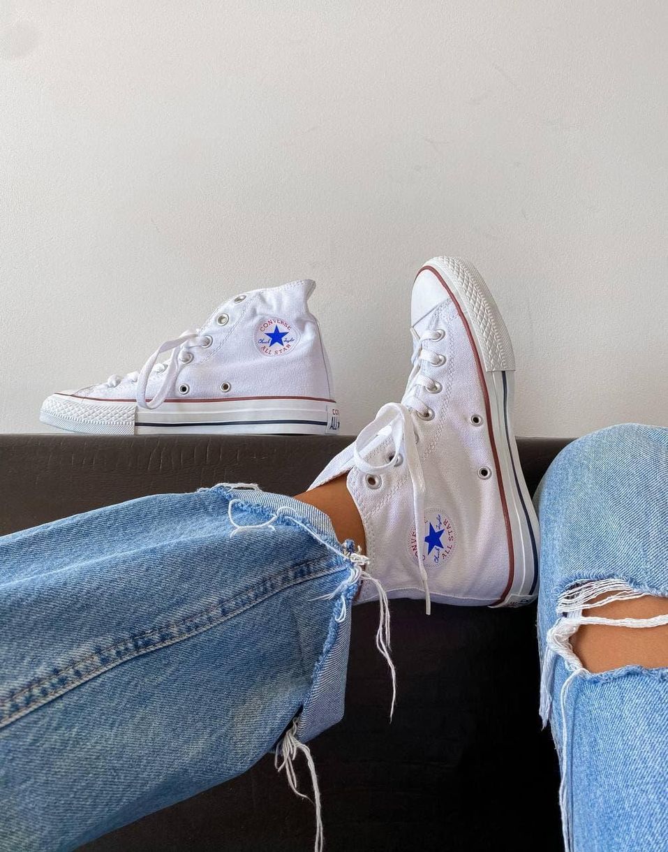 Кеди Converse Classic High White 5578 фото