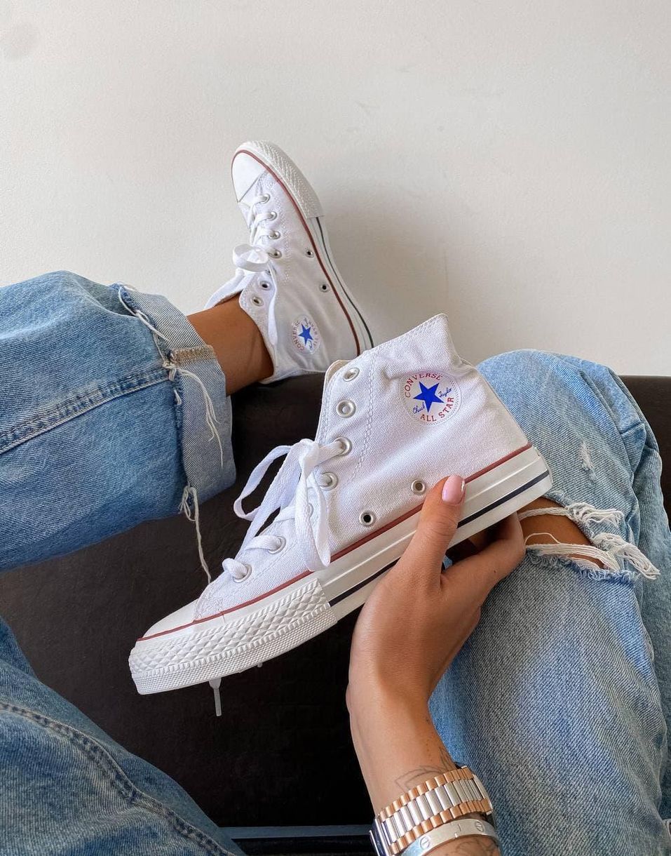 Кеди Converse Classic High White 5578 фото