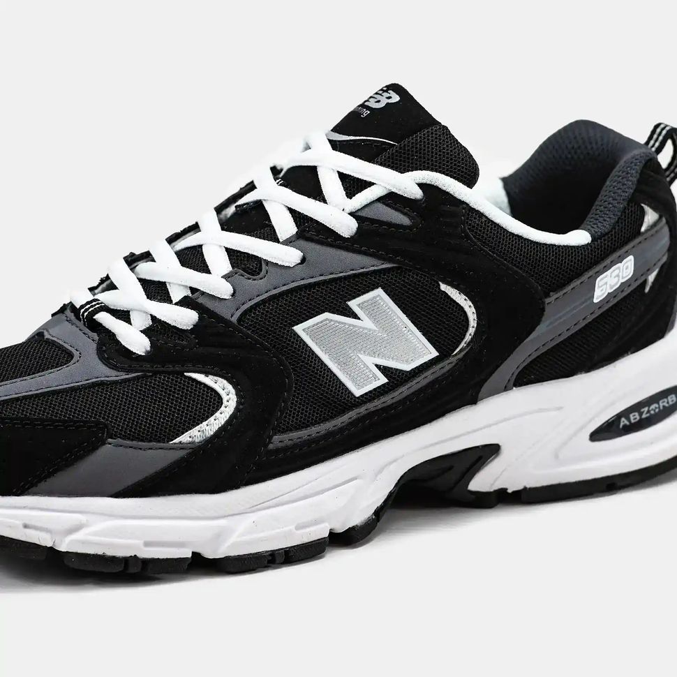 New Balance 530 Black Grey White