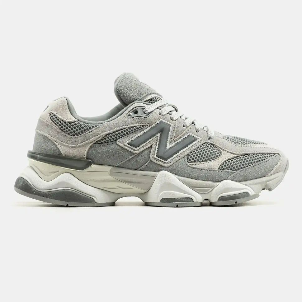 New Balance 9060 Light Grey Mesh, 36