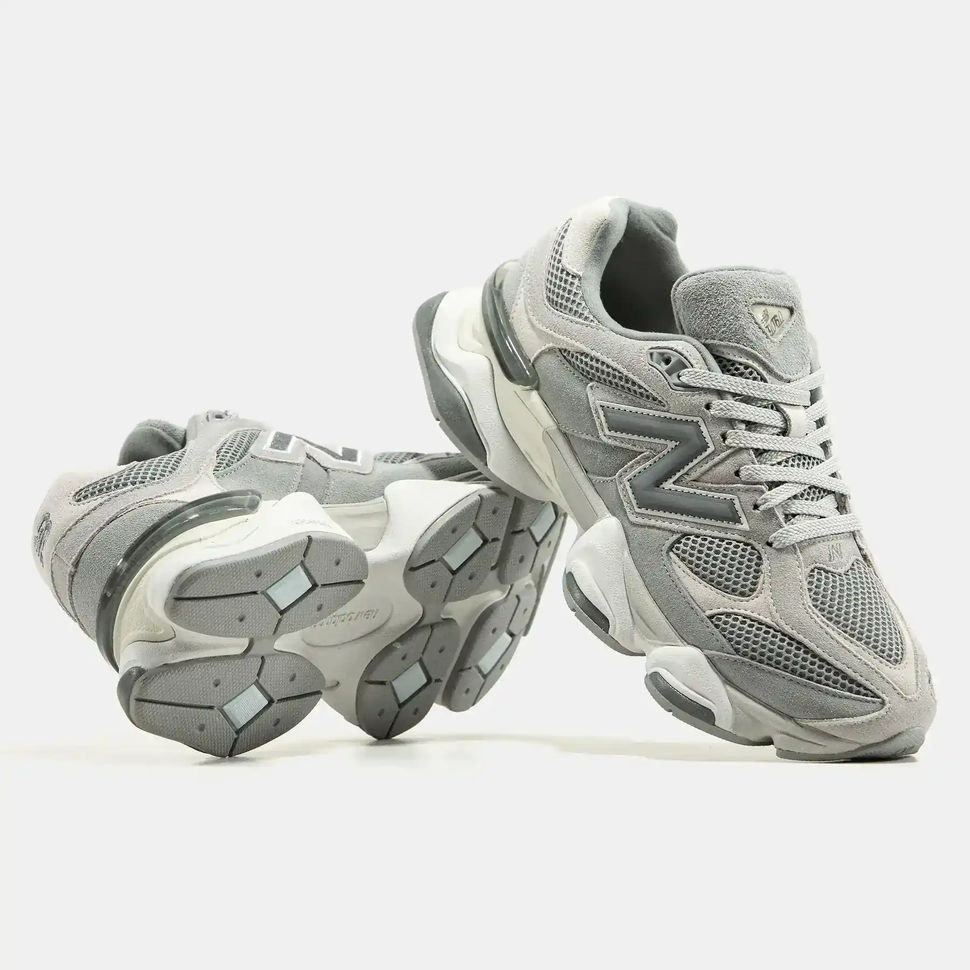 New Balance 9060 Light Grey Mesh, 36