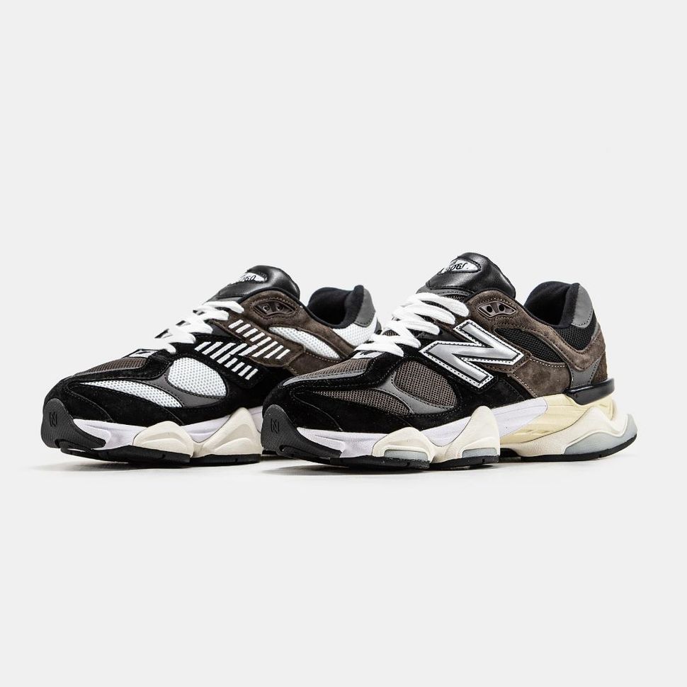 Кроссовки New Balance 9060 Black Browm 676 фото