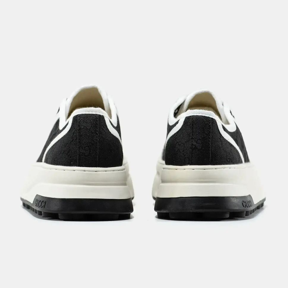 Gucci Tennis 1977 GG Monogram Black