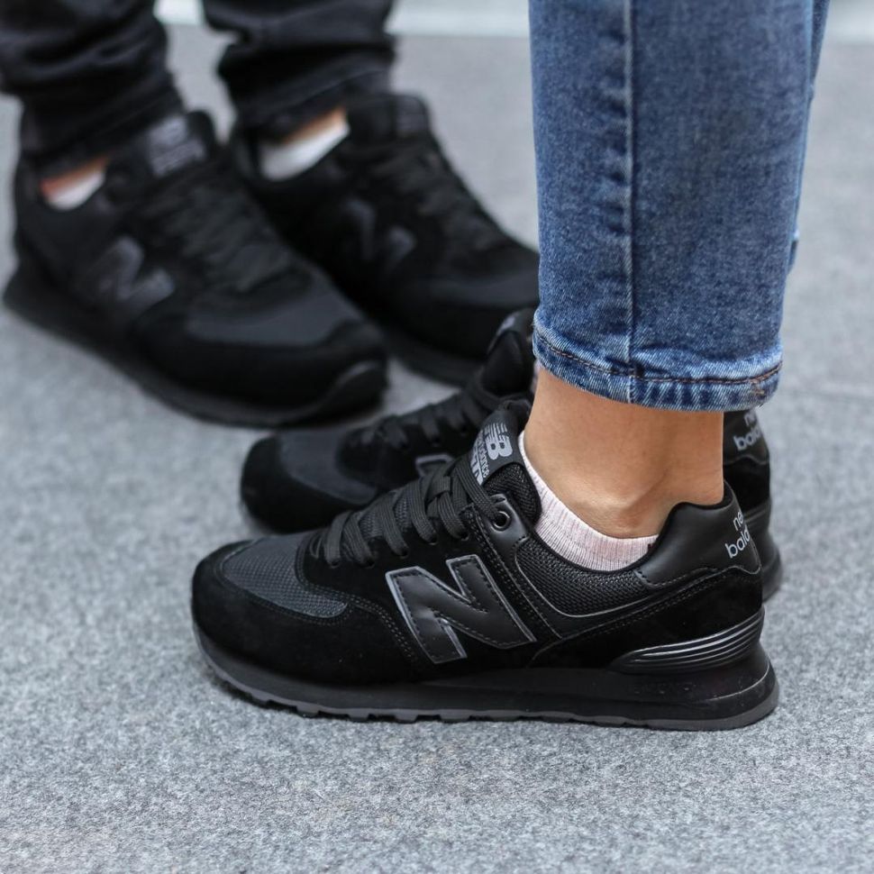 Кросівки New Balance 574 Full Black 2 3651 фото