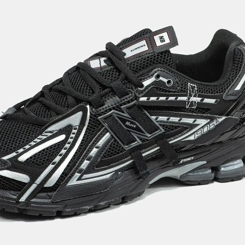New Balance 1906A Black Silver Reflective