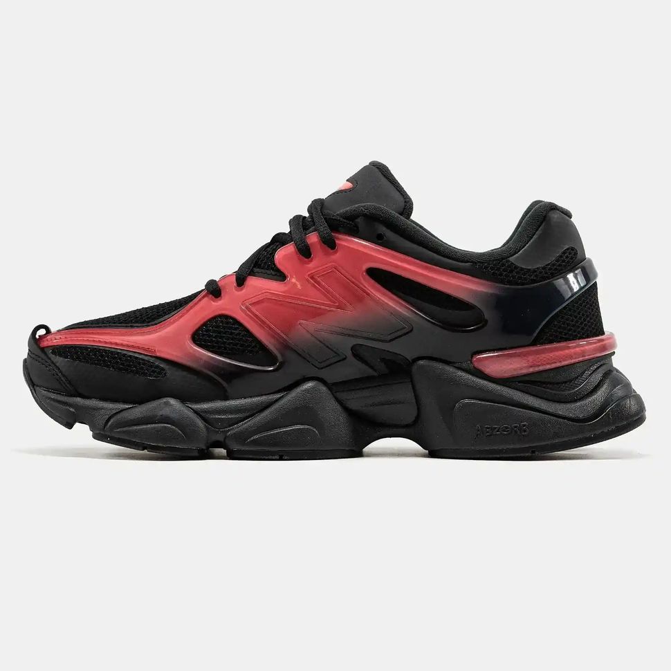 New Balance 9060 Black Red Gradient
