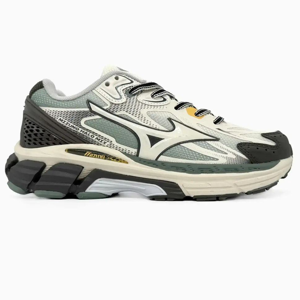 Mizuno Halo Mix White Green Black, 41
