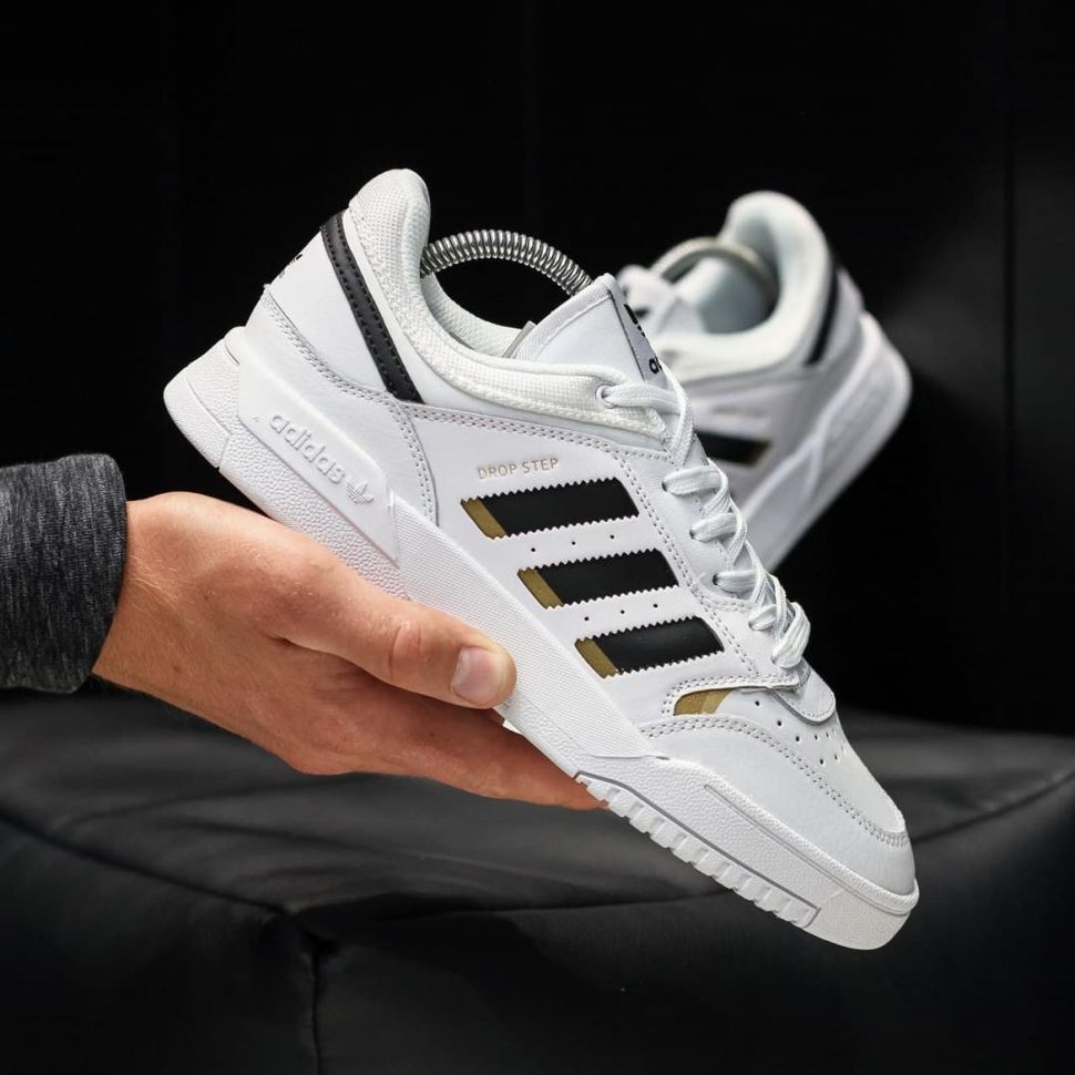 Кросівки Adidas Drop Step White Low 2366 фото