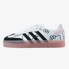 Adidas Samba XLG x Hello Kitty White Pink Black