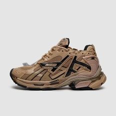 Balenciaga Runner Beige Nylon Sneakers, 36