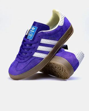 Adidas Gazelle Indoor Purple White Gum