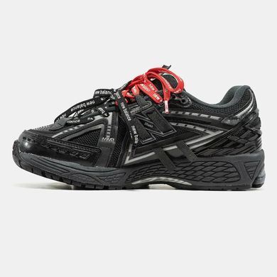 New Balance 1906A Black Silver Red Laces, 36
