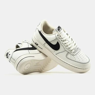 Nike Air Force 1 Low White Black Outline