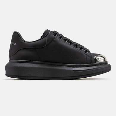 Alexander McQueen Oversized Black Silver, 36