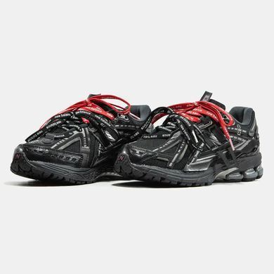 New Balance 1906A Black Silver Red Laces, 36