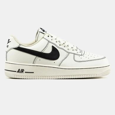 Nike Air Force 1 Low White Black Outline