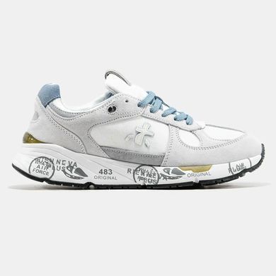 Premiata Mase White Grey Blue