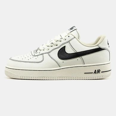 Nike Air Force 1 Low White Black Outline