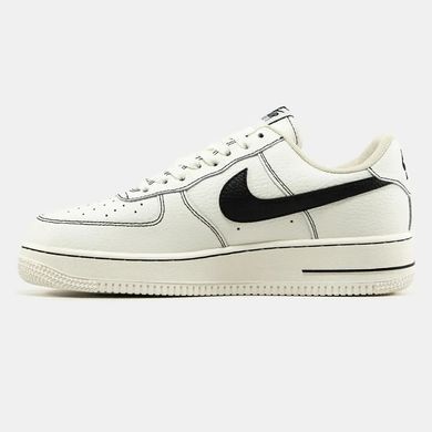 Nike Air Force 1 Low White Black Outline