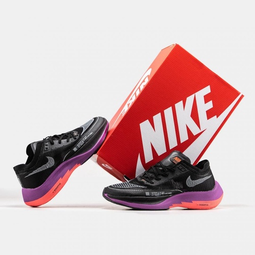 Nike Air Zoom Vaporfly Black Purple 1682 фото