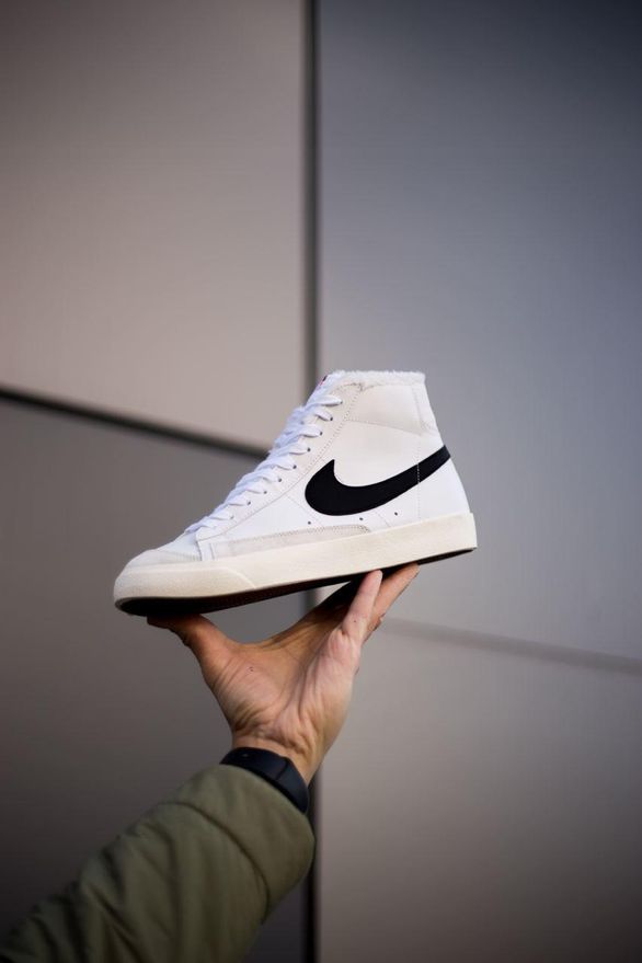 all white nike blazers mid 77