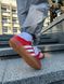 Кросівки Adidas Gazelle x Gucci Red White 9287 фото 3
